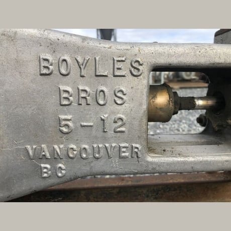 10 HP Boyles #BB-5-12, Simplex Piston Pump with Gas Motor - Image 3