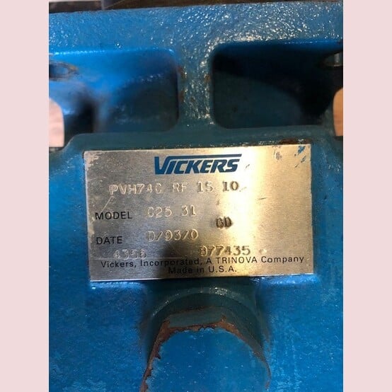 45 GPM, 3625 PSI Vickers #PVH74C, Axial Piston Pump - Image 2