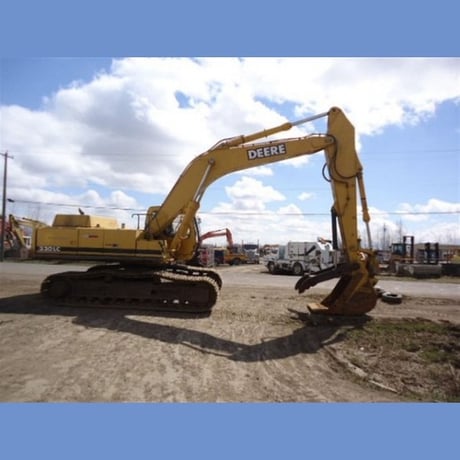 John Deere 330LC, Crawler Excavator, 7,600 hours, hydraulic thumb, 32" tracks, 2001 - Image 3