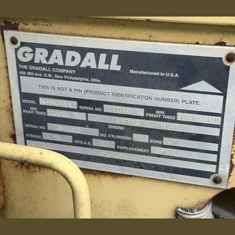 Gradall G3WD 4x2, Wheel Excavator, 5-Way Slide-A-Boom, 2,713 hours, 76,473 miles - Image 6