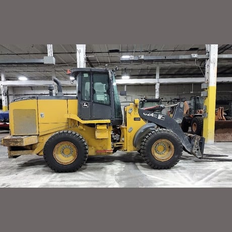 John Deere 624K, Wheel Loader, 186 HP, 60" forks, ROPS, 2016, (3 available) - Image 7