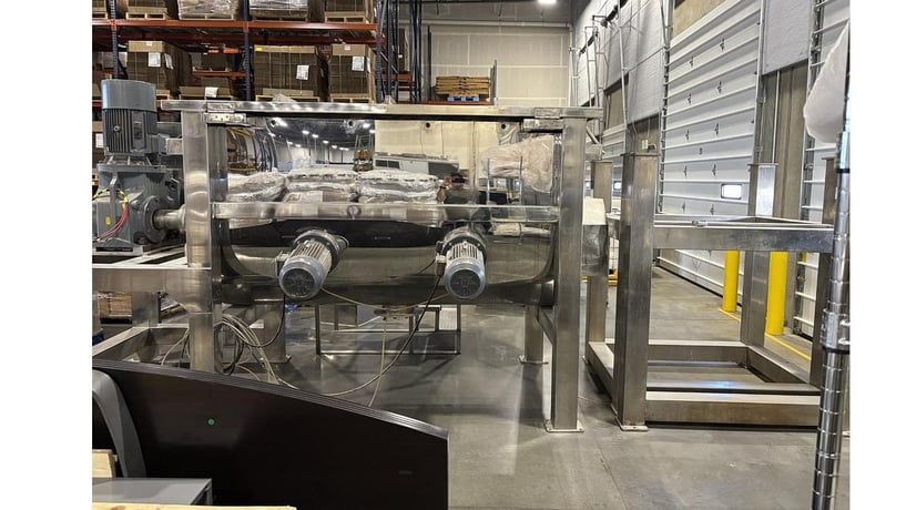 140 Cu. Ft. Jia #WLDH-4000, Ribbon Blender, w/ Choppers and 2 Gearboxes, 2020 - Image 2