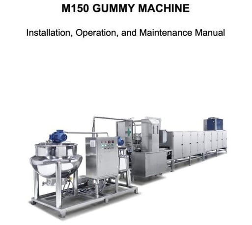 Complete Gummy Production Line #M150, 150 Kg/hr, 68.6 Ft. Line, 460V. 60Hz 3Ph, 2023 - Image 1