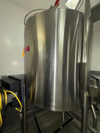 304 gallon Jacketed Mixing Tank #N03652, 1151 Liters, Temperature-Controlled Jacket - Image 5