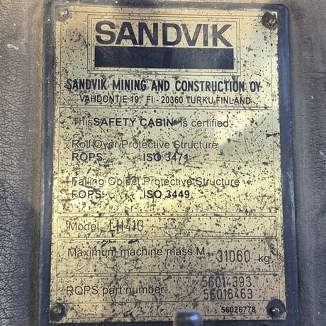 Sandvik #LH410, Scooptram, 5-Yard, 11,992 hours, 2013 - Image 9