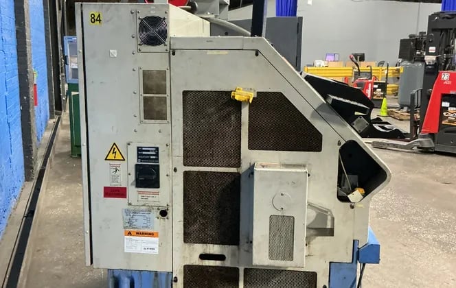 Mazak #QT-10, CNC lathe, 22 KVA, Mazatrol T Plus control, chip conveyor, 1997 - Image 1