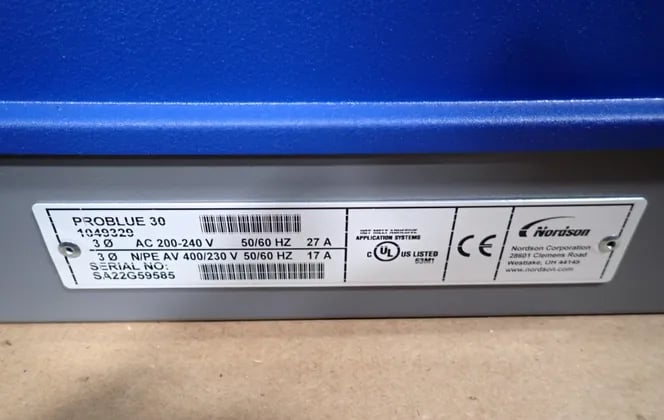 Nordson #ProBlue-30, Hot Melt Adhesive Melter, unused (2 available) - Image 6