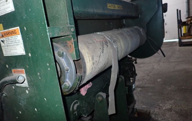 42" x .036" Monarch Stamco #103-96-9, precision leveler, 35000 lb. max coil - Image 4