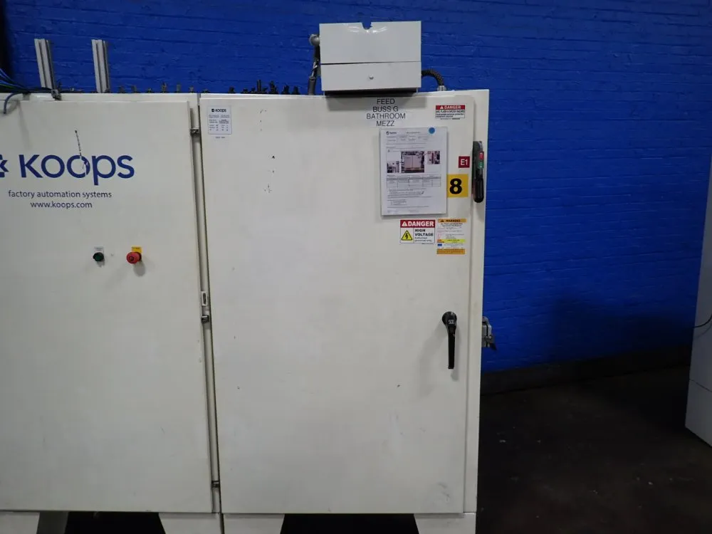 Koops, Control Cabinet, 480 Volts, 14 FLA, 80 psi (2 available) - Image 3