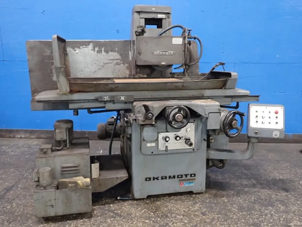 12" x 23" Okamoto #ACCUGAR-124N, surface grinder, Kanet magnetic chuck - Image 1