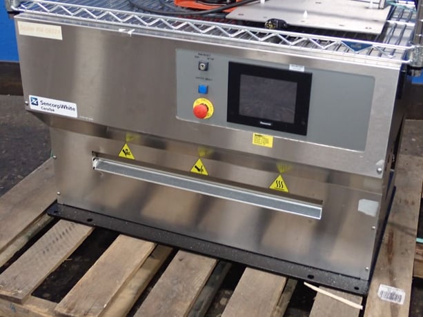 Sencorp White #24MPK/2, Sealer, w/cart, 2014 - Image 2