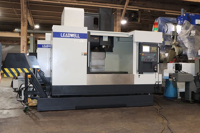 Leadwell #MCV-1300, CNC vertical machining center, 24 automatic tool changer, 51.1" X, 25" Y, 24" Z, 10000 - Image 3