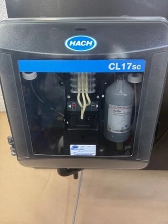 Hach #CL17sc, Colorimetric Chlorine Analyzer, SC200 universal controller, 100-240 VAC - Image 3