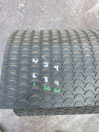 24" wide x 34' long, Crescent Top Conveyor Belt, 2-ply - Image 5