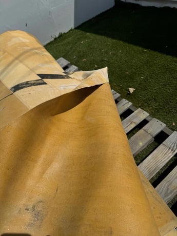 80" wide x 82' long Atlanta Belting, Smooth Top Conveyor Belt - Image 6