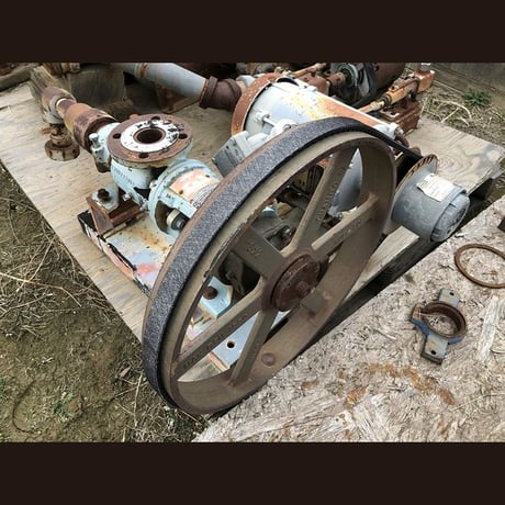 Robins-Myers, Positive Displacement Pump, 1.5" inlet x 1" outlet, 0.5 HP Baldor Electric motor, 1140 RPM - Image 3
