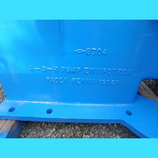 ASH Pump Envirotech #D-6-5, Slurry Pump, 14" suction x 12" discharge, rubber lined, new rubber impeller - Image 6