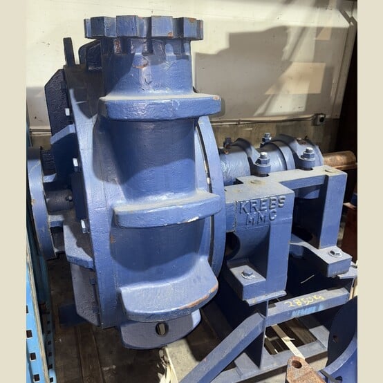 Krebs #MM200HH, Centrifugal Slurry Pump, 8" suction x 6" discharge, metal lined - Image 1