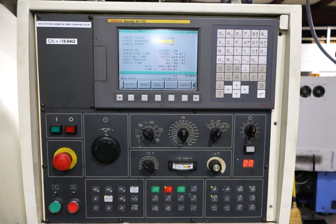 Johnford #SL-650-CS, CNC lathe, 22.8" swing, 17.7" swing over cross slide, 10" chuck, 3" bar capacity, 25 HP - Image 7