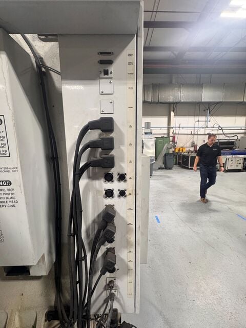 Haas #VF-5, vertical machining center, 3-Axis, 50" X, 26" Y, 25" Z, 20 HP, 7500 RPM, 23" x 52" table, CAT40 - Image 8