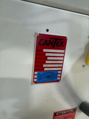 Cantek #MX370-P, Edgebander with Pre-Mill, 2022 - Image 4