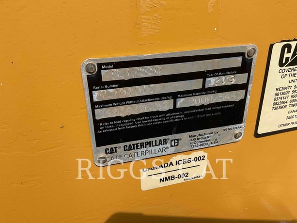 Cat TL1255D A, Telehandler, 5648 hours, S/N: ML701915, 2019 - Image 6