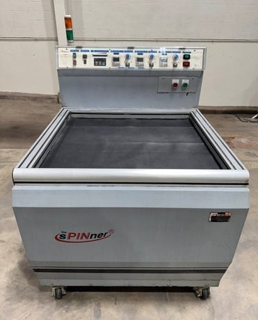 Earth Chain #HD-765, spinner deburring machine, 11-26 lb. batch capacity, 25" x 10" container - Image 3