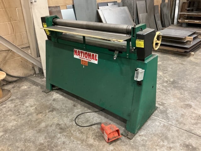 16 gauge National #NR4816, sheet roller, 48" long max - Image 2