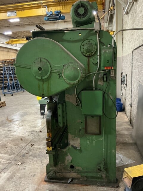60 Ton, Bronx #1716, press brake, 10' overall, 440 V., 3 phase - Image 5
