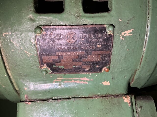 60 Ton, Bronx #1716, press brake, 10' overall, 440 V., 3 phase - Image 6