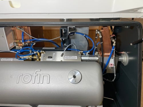 Coherent #DC-040, CO2 Slab Laser, 4000 watt, 480 V., 3-Phase, Kansa ICA-20 Chiller & Hammond Transformer, 2020 - Image 2