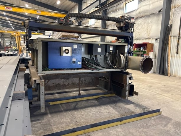 Messer #Edgemax, CNC Plasma Cutting System, 6' x 24' Table, Hypertherm HPR130, 130 Amps, 480 V., 2009 - Image 6