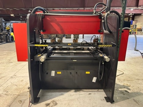 50 Ton, Amada #RG-50, CNC Hydraulic Press Brake, 6.5' overall, 82.1" Bending Length, NC9-EX II Control, 2001 - Image 4