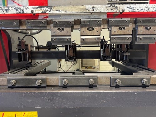 50 Ton, Amada #RG-50, CNC Hydraulic Press Brake, 6.5' overall, 82.1" Bending Length, NC9-EX II Control, 2001 - Image 7