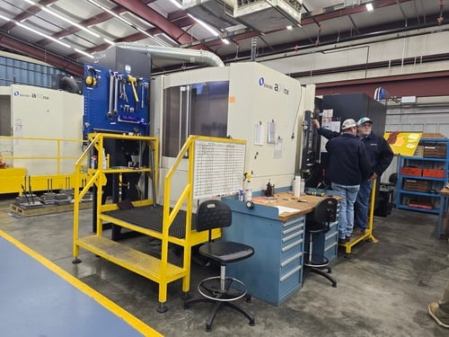 Makino #A71NX, CNC horizontal machining center, 35.4" X, 35.4" Y, 40.2" Z, 24.8" x 24.8" Pallet, 10,000 RPM - Image 1