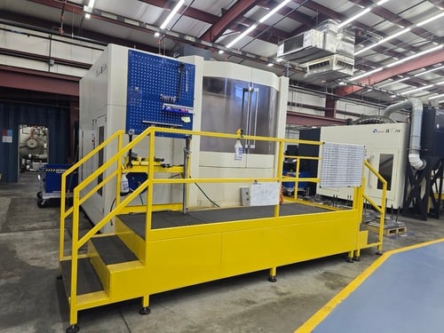 Makino #A81NX, CNC horizontal machining center, 35.4" X, 35.4" Y, 40.2" Z, 24.8" x 24.8" Pallet, 10,000 RPM - Image 2