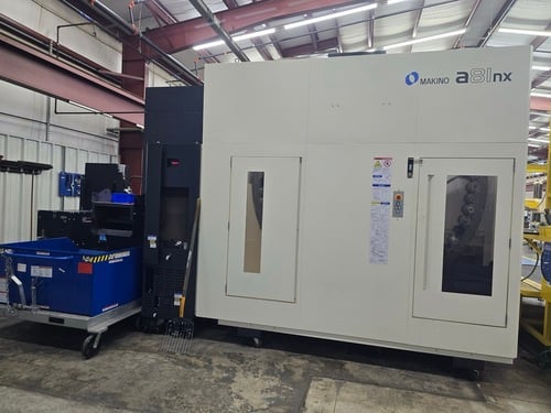 Makino #A81NX, CNC horizontal machining center, 35.4" X, 35.4" Y, 40.2" Z, 24.8" x 24.8" Pallet, 10,000 RPM - Image 3