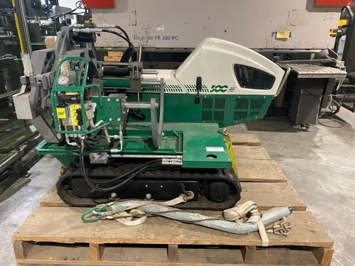 McElroy #A1862901, TracStar 500 Series II Track Mounted Pipe Fusion Machine, 6"-20" outside dimension, 23 HP - Image 2