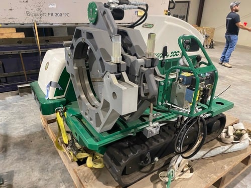 McElroy #A1862901, TracStar 500 Series II Track Mounted Pipe Fusion Machine, 6"-20" outside dimension, 23 HP - Image 7