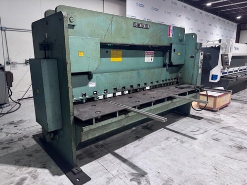 3/8" x 10' Betenbender #10-3/8, Hydraulic Power Squaring Shear, Power Backgauge, 20 HP, 1999 - Image 2