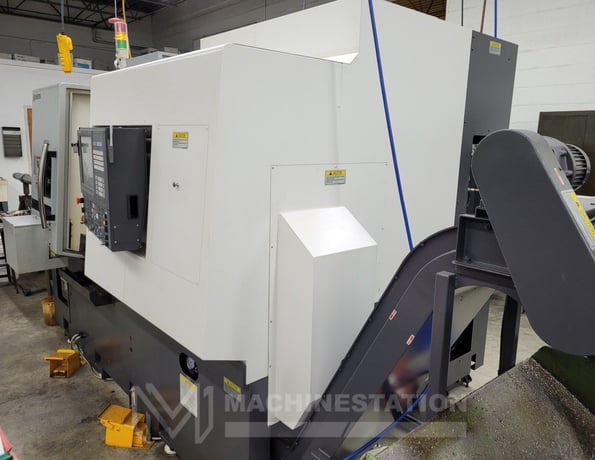 Okuma #GENOS-L300-MYW-E, CNC Turning Center, Y-Axis, C-Axis, Sub Spindle, Live Tooling, 2018 - Image 2