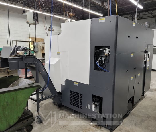 Okuma #GENOS-L300-MYW-E, CNC Turning Center, Y-Axis, C-Axis, Sub Spindle, Live Tooling, 2018 - Image 7