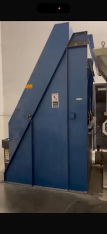 Vecoplan #RG-42/40-XL, Single Shaft Shredder, 42" x 48" feed opening, 15" diameter rotor, 40 HP, 460V., 2007 - Image 3