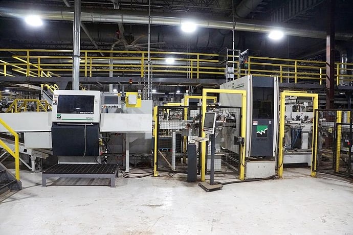 Weinig Dimter #Opticut-450, Optimizing Cross-Cut Saw w/CombiScan EVO Luxscan Scanner, 480V., 3 Ph., 2018 - Image 1