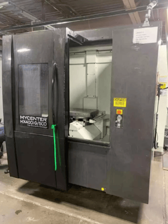 Kitamura #MyCenter-HX400IG/500, 4-Axis Horizontal Machining Center, 15.75" pallets, 24" X/Y/Z, 15,000 RPM - Image 4