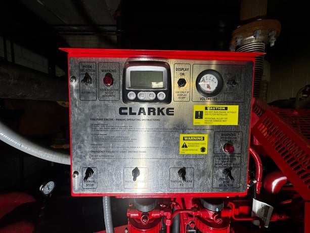 1500 GPM @ 100 psi, Pentair Aurora 6-481-18B UL/FM Diesel Fire Pump Package - Clark Controller - Image 4