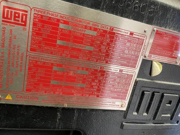 2419 acfm, 130 psig, Ingersoll Rand Centac #C70025M3EHD, 600 HP, 480 V. (2 available) - Image 4