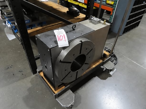 Haas #VF-10/50, vertical machining center, 120" X, 32" Y, 30" Z, 7500 RPM, 30 HP, CAT50, 30 automatic tool - Image 10