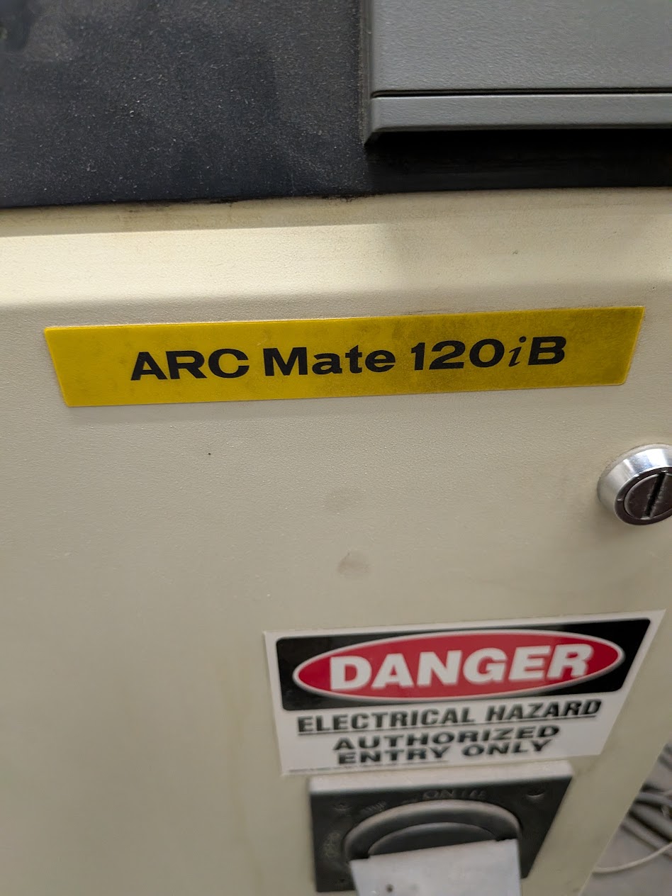 Fanuc #ARC-Mate-120iB, Welder with Lincoln weld package, 1667mm 65.6" reach, 20 KG 44 lb. payload, R-J3iB - Image 4