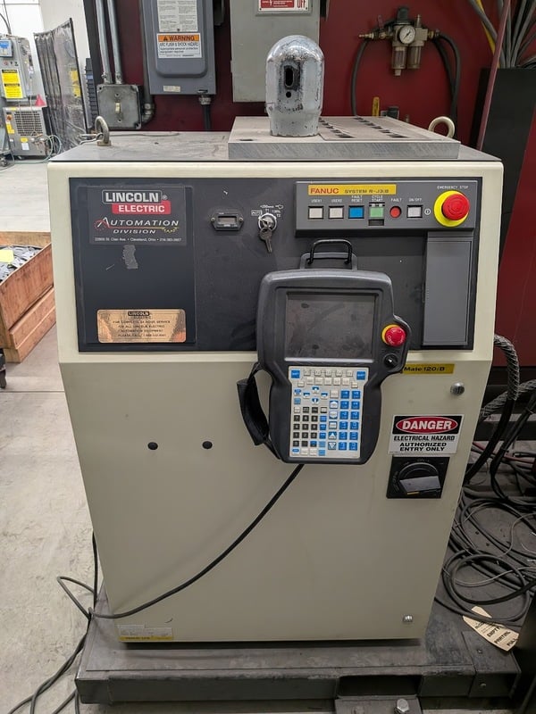 Fanuc #ARC-Mate-120iB, Welder with Lincoln weld package, 1667mm 65.6" reach, 20 KG 44 lb. payload, R-J3iB - Image 6